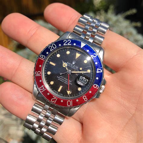 vintage rolex gmt pepsi